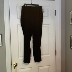 Black thin pants